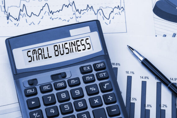 Small business consultants demonstrating the value of company