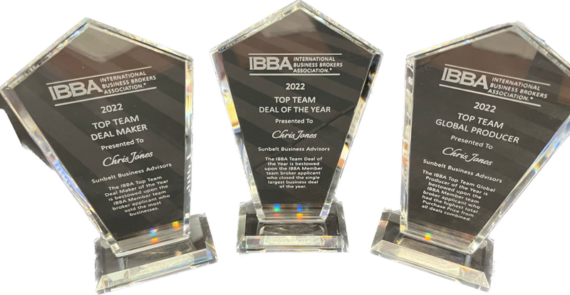 Sunbelt sweeps International Business Brokers Associations awards for expert business valuation and selling your business